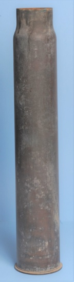 US Navy WWII era 3" 50 Caliber Brass Shell Casing (A)