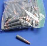 Approximately 97-Round Bag of Russian Tulammo 7.62x39mm Ammunition (MCC)