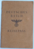German WWII Reisepass Passport (HRK)