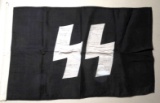 German SS WWII Flag Signed by US Soldiers (JMT)