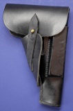 Post-WWII Military Style Flap Holster for A Browning Hi-Power Pistol (FMJ)