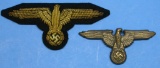 Two German SS WWII era Eagles (DB)