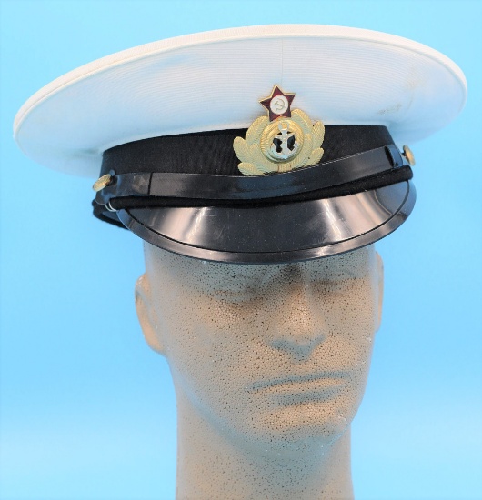 Soviet Naval Enlisted Visor Hat (KID)