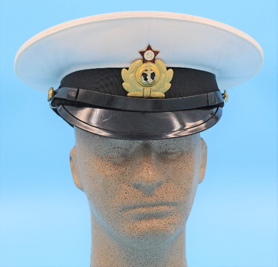 Soviet Naval Enlisted Visor Hat (KID)