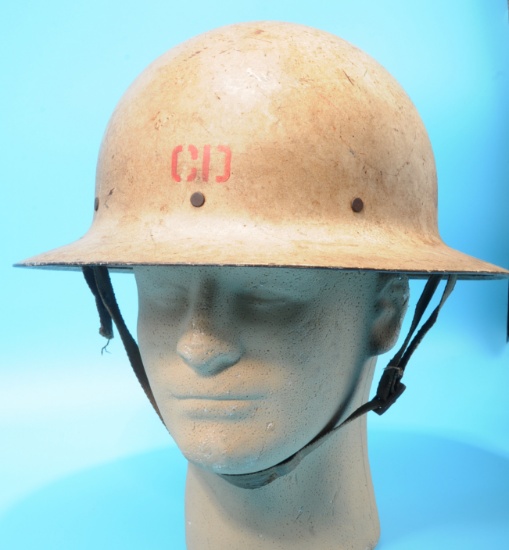 US WWII Civil Defense Helmet (A)