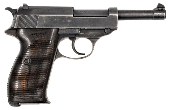 German Military WWII Walther P38 9MM Semi Auto Pistol.  FFL # 7922B  (LAM 1)