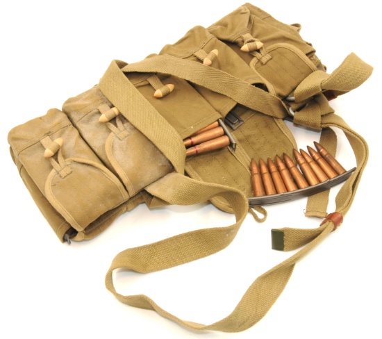 150 Rounds, 7.62x39 on Sipper Clips in Chinese Vest (LAM)
