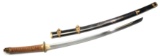 Imperial Japanese WWII Sen-Gunto Samurai Sword from Iwo Jima (AI)