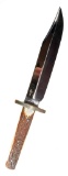 Wade and Butcher Large Bowie knife.(LAM)