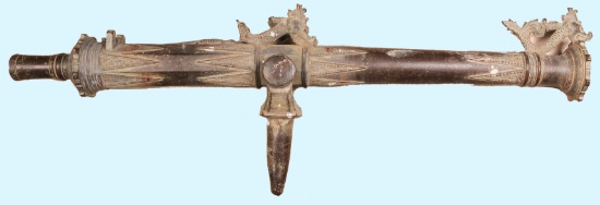 LARGE Indonesian Latonka Bronze Pirate Swivel Cannon (KID)_