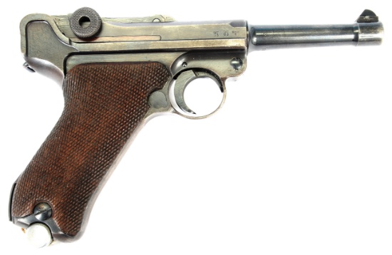 Nazi German World War II Era P08 9x19 Luger Semi Automatic Pistol FFL Required 7916 (ENV1)