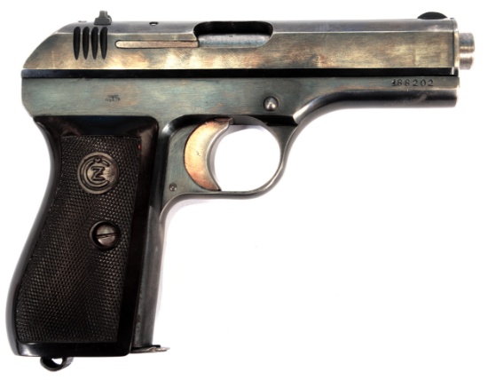 German Issue Czech CZ-27 7.62mm (.32 ACP) Semi-Automatic Pistol - FFL #188202 (RBX 1)