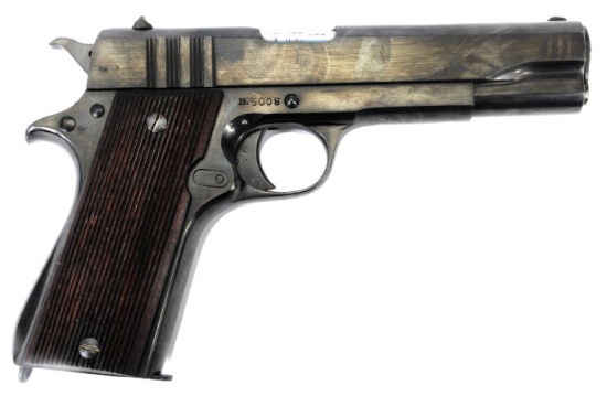 British Used Argentinian Ballester Molina 1911 45 ACP Semi Auto Pistol FFL Required B5008  (RBX1)
