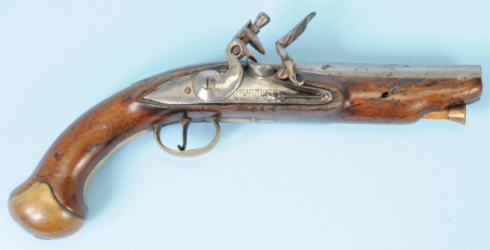 Possibly French 18th Century/Revolutionary War era .60 Caliber Flintlock Pistol (KEN 1)