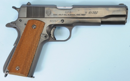Argentine Military Colt Contract Systema 1927 .45 ACP Semi-Automatic Pistol - FFL #81302 (ENV 1)