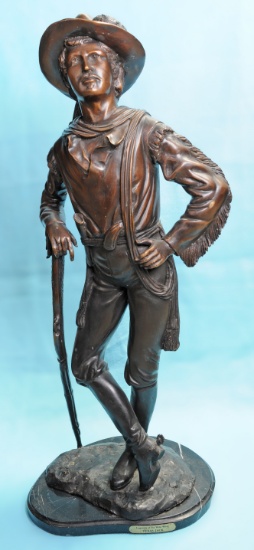 Legends of the West: Texas Jack Bronze Statue (KEN)