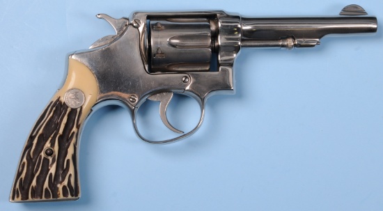 Nickel Spanish Eibar Region Double-Action Revolver - FFL #26266 (PD 1)