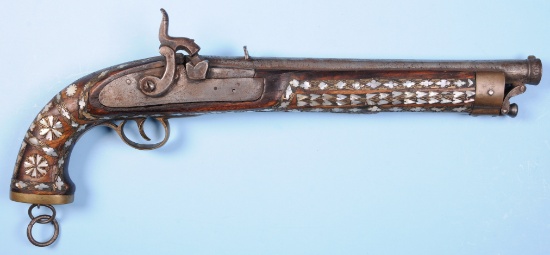 Ottoman Contract .70 Caliber Percussion Pistol  - no FFL needed (KEN 1)