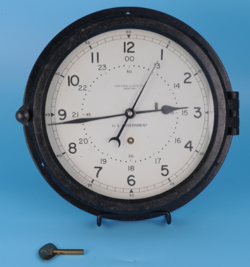 US Government Bakelite Case Chelsea Clock (LAD)