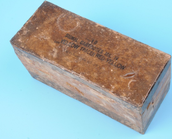 10 US Military WWII MARK IV Signal Cartridges  (SDA)