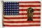RARE US 48-Star Pre-WWII American Bund Flag (JMT)