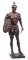 Greek Spelter Warrior Figure (KEN)