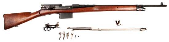 SUPER-Scarce Mexican Model 1908 Mondragon 7x57mm Semi-Automatic Rifle ...