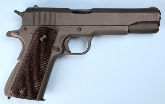 US Military WWII era Colt M1911A1 .45 ACP Semi-Automatic Pistol - FFL #890524 (DRG 1)