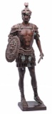 Greek Spelter Warrior Figure (KEN)