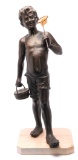 Bronze Boy Fishing for Tadpoles (KEN)