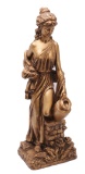 Vintage Universal Statuary Corp. of Chicago Girl Carrying Water Jug (KEN)