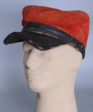 Possible Rare Confederate Civil War era Red Artillery Kepi Cap (FTA)