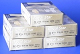 Five 5-Round Boxes 0f Royal Star 12 Ga Shotgun Slugs (MAT)