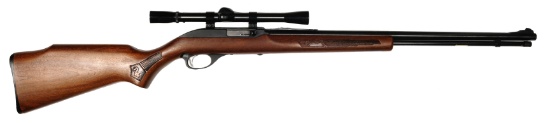 Glenfield Model 60 Semi Automatic .22 Cal Rifle with Scope FFL: 20419002 (BED 1)