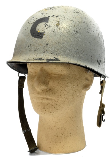 US Navy WWII "C" M1 Helmet & Liner (GDQ)