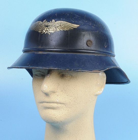 German Luftschutz WWII Helmet Shell (SRS)