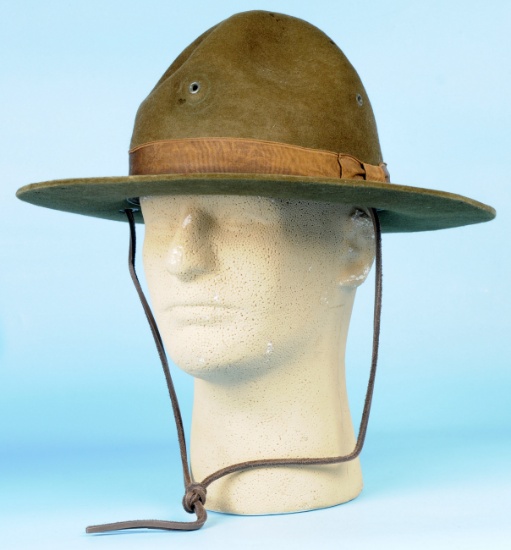 US Military WWII Campaign/Drill Instructor Hat (SJZ)