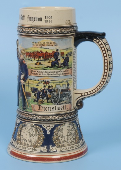 German Regimental Beer Stein  (MOS)