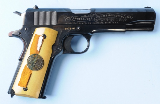 Colt Model 1911 WWI Commemorative .45 ACP 2nd Battle of the Marne Semi-Auto Pistol - FFL#6676 (BAC1)