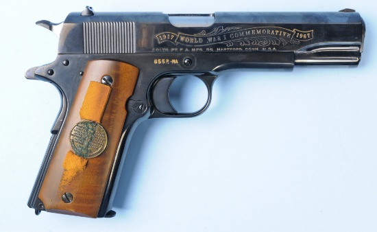 Colt Model 1911 WWI Commemorative .45 ACP Meuse-Argonne Semi-Automatic Pistol - FFL#6552-MA (BAC 1)