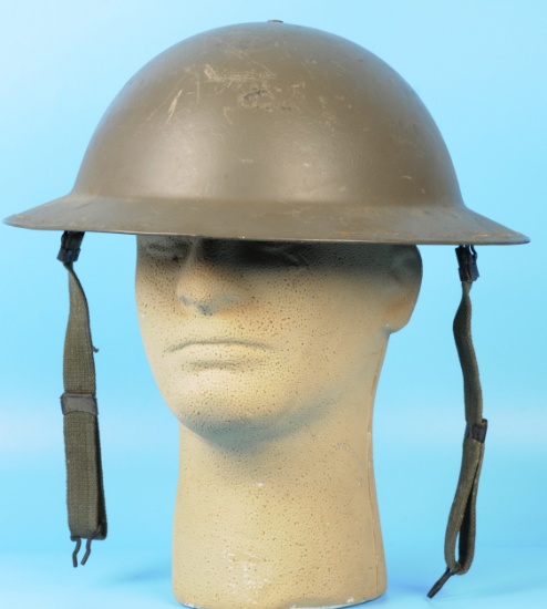 British Military WWII era MK-II "Tommy" Helmet (WAJ)