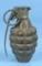 US Military World War II Era Inert Mk 2 Pineapple Grenade (RS)