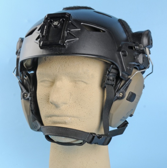 Team Wendy Exfil Tactical Bump Helmet with Built In Walkers Razor
