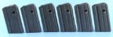 Six US Military Issue 20 Rd M16 Magazines, Adventure Line Production (SDM)