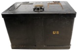 Large US Military/Government Strong Box, Larrance Corporation, 1942 Dated* (MJS)