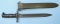 US WWII Issue M1 Garand Bayonet and Scabbard, 10