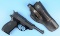 West German Military Walther P-1 9mm Semi-Automatic Pistol & Holster - FFL # 314657 (TAY 1)