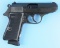 German Walther PPK/s .22 LR Semi-Automatic Pistol - FFL # WF043861 (A 1)