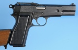 WWII Browing/Inglis/Canadian MK1* Hi Power Semi Automatic 9mm Pistol + Stock & Case FFL:5CH2369 (A1)