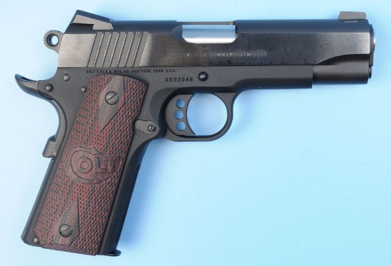 Colt Commander Model 1911 Style Semi-Automatic 45 ACP Pistol + Case & Accessories FFL:XE02048 (WDD1)